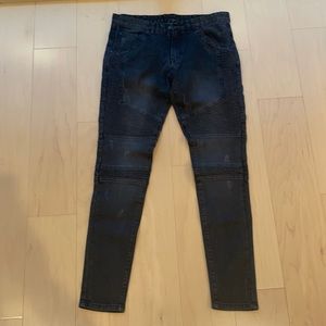 Represent Mens biker jeans size 30